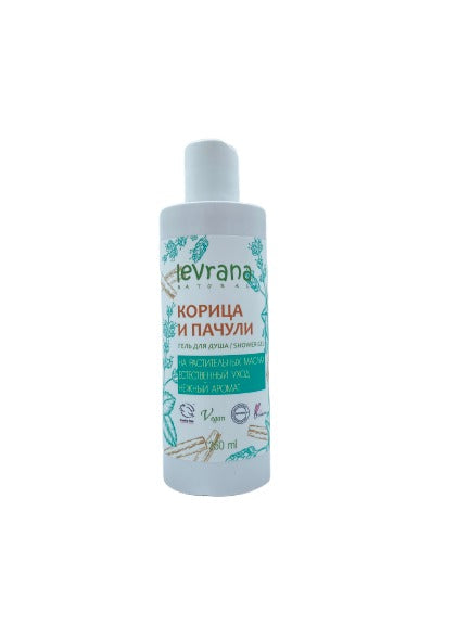 Леврана Гель для душа Корица и Пачули 250мл