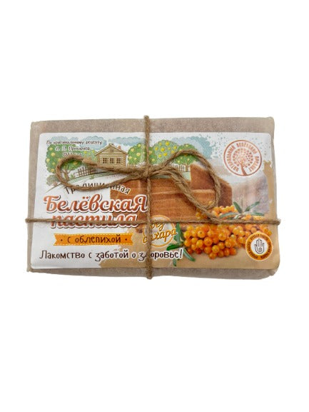 Традиционная Белевская пастила с облепихой 350гр