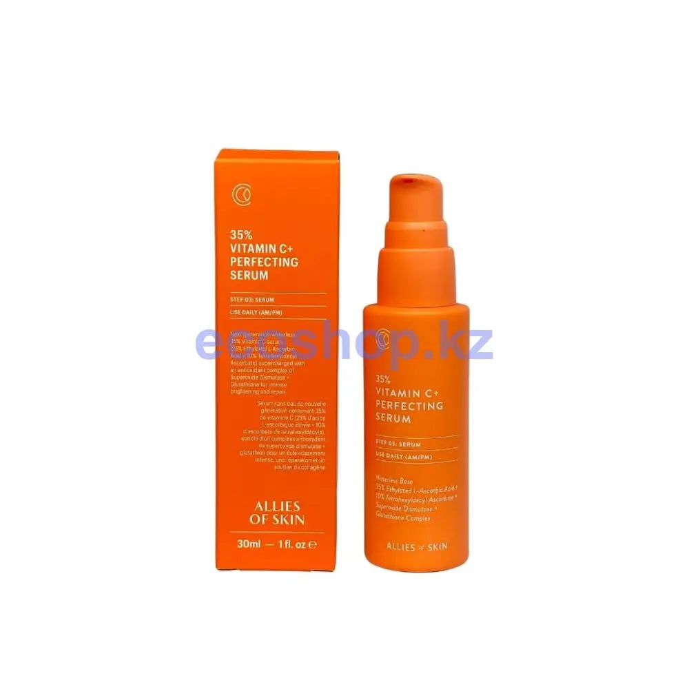 ALLIES OF SKIN 35% Vitamin C Brighten + Firm Serum укрепляющая сыворотка с 35% витамином С 30мл Витамины