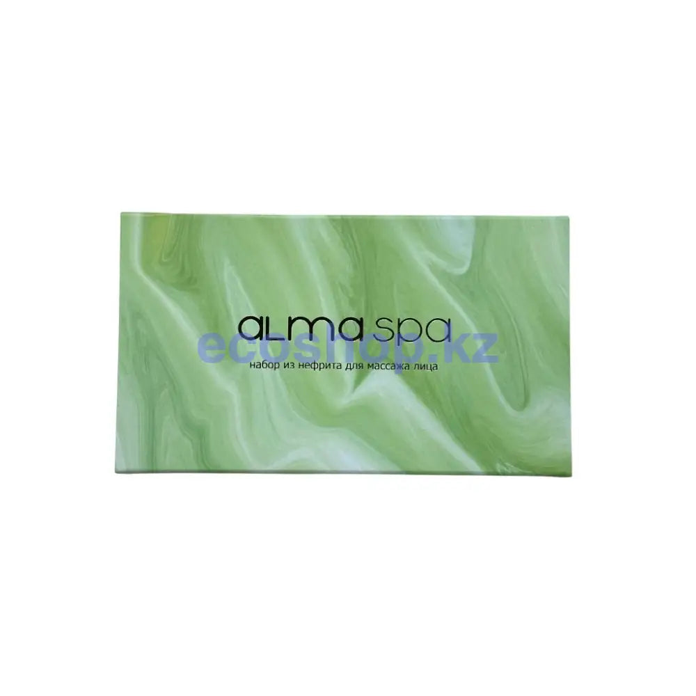 Alma spa Набор из нефрита роллер и гуаша Набор для массажа