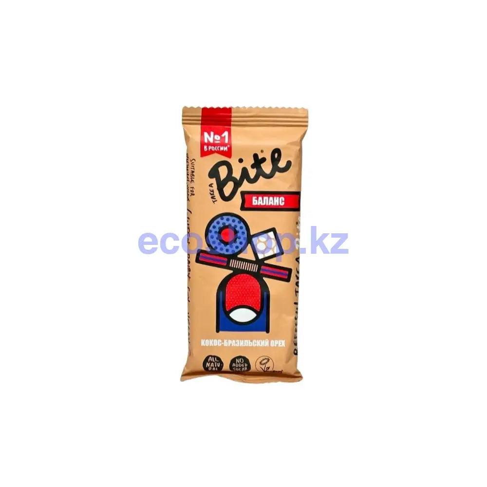 Bite Батончики орехово-фруктовые Баланс 45гр Батончик