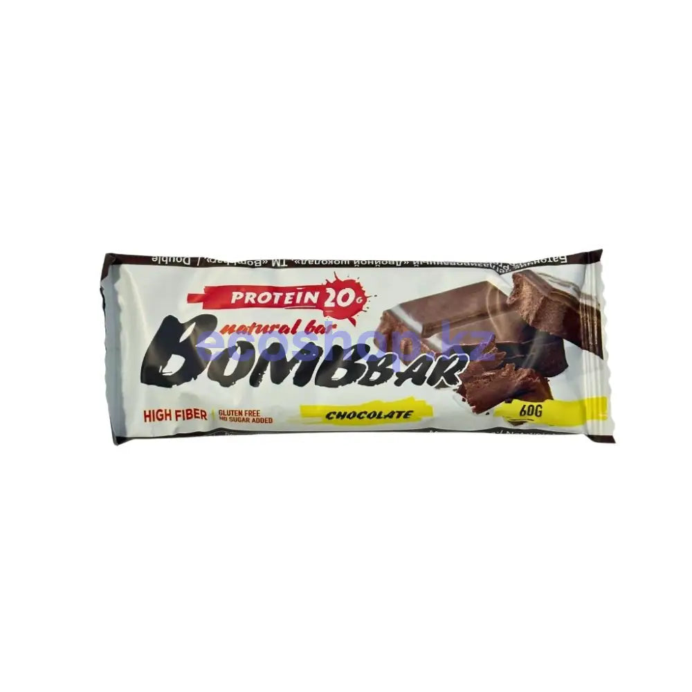 Bombbar батончик Двойной шоколад 60гр Батончик