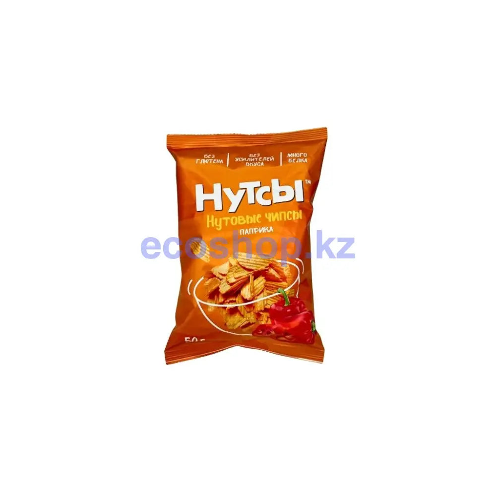 Чипсы нутовые НУТСЫ (Паприка) 50г Чипсы