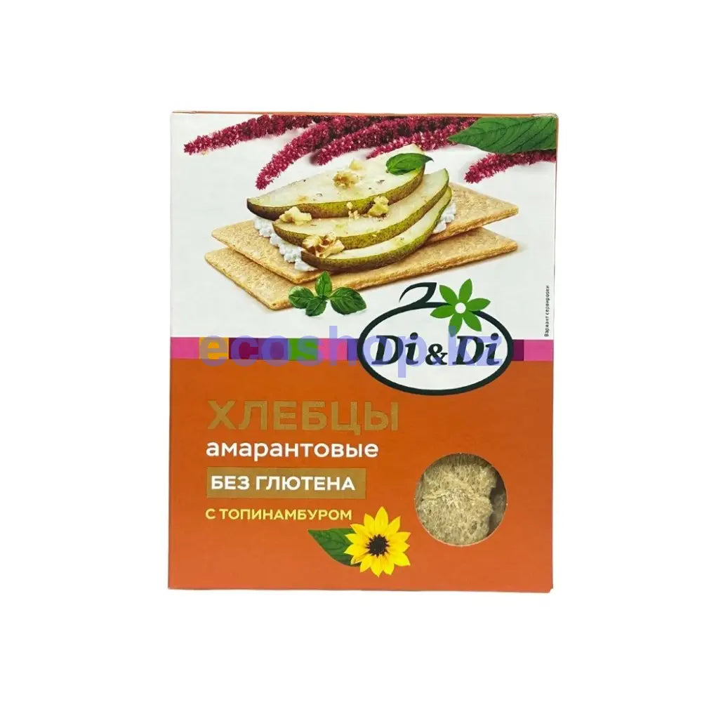 Ди Ди Хлебцы амарантовые с топинамбуром 195гр Хлебцы