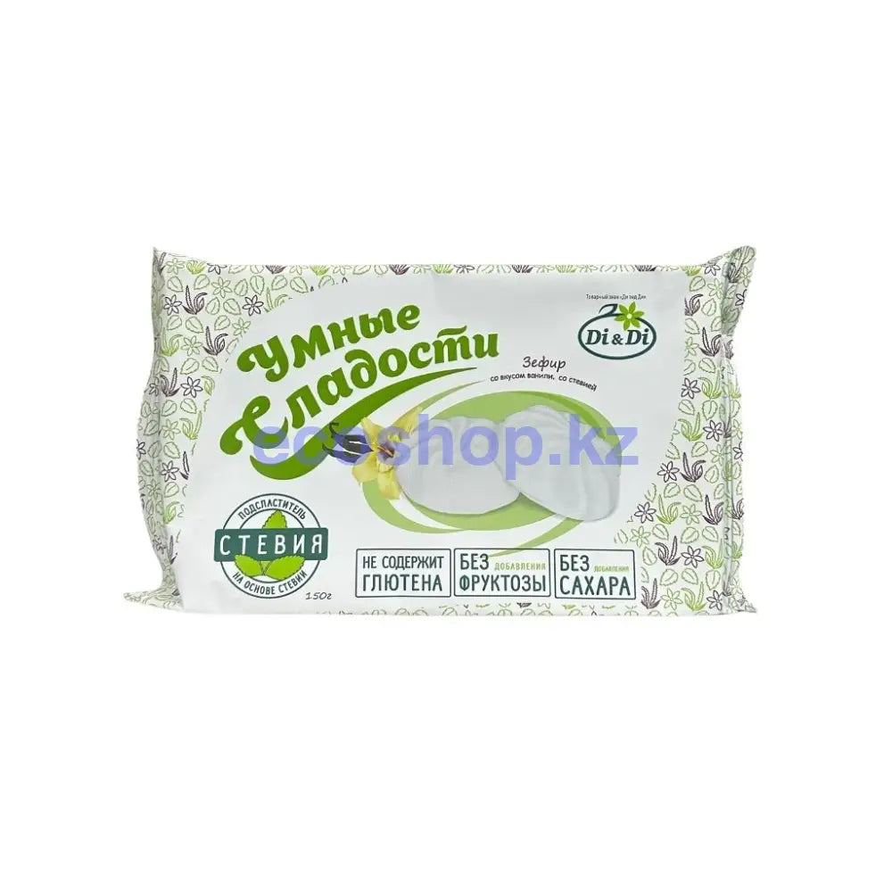 Ди Зефир Умные Сладости Ванильный Со Стевией 150Гр