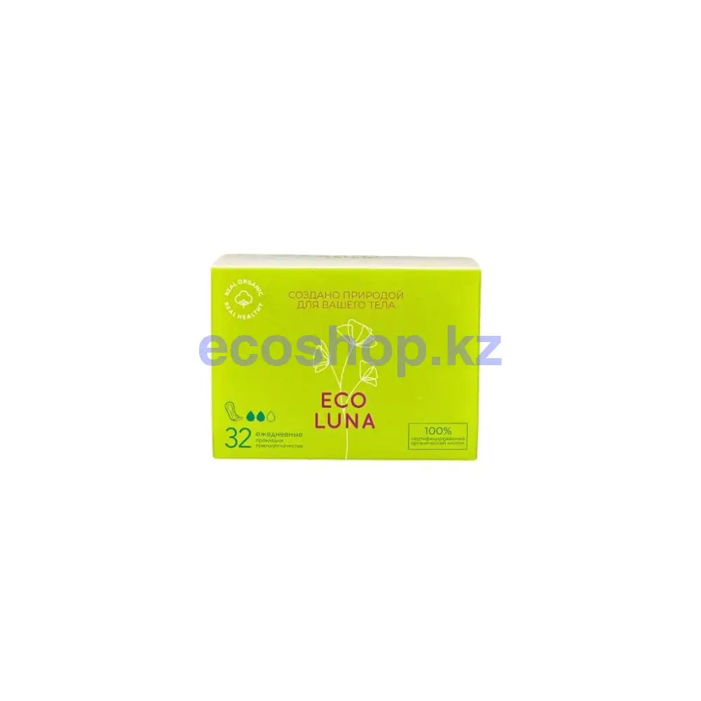 Eco luna Ежедневные гигиенические прокладки 32шт Р150шт Гигиенические прокладки