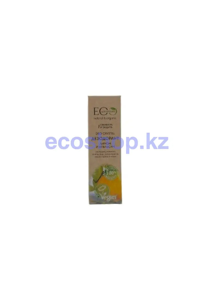 Эко лаборатория Дезодорант для тела Deo crystal Экстракты лимона и апельсина 50мл Дезодорант