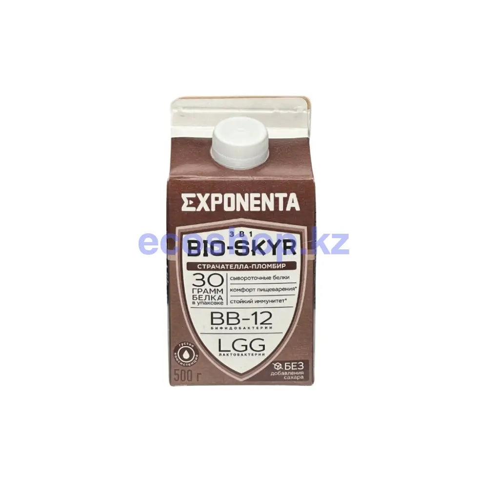 Exponenta Напиток кисломолочный Био-Скир Страчетелла-Пломбир 500гр Кисломолочный продукт
