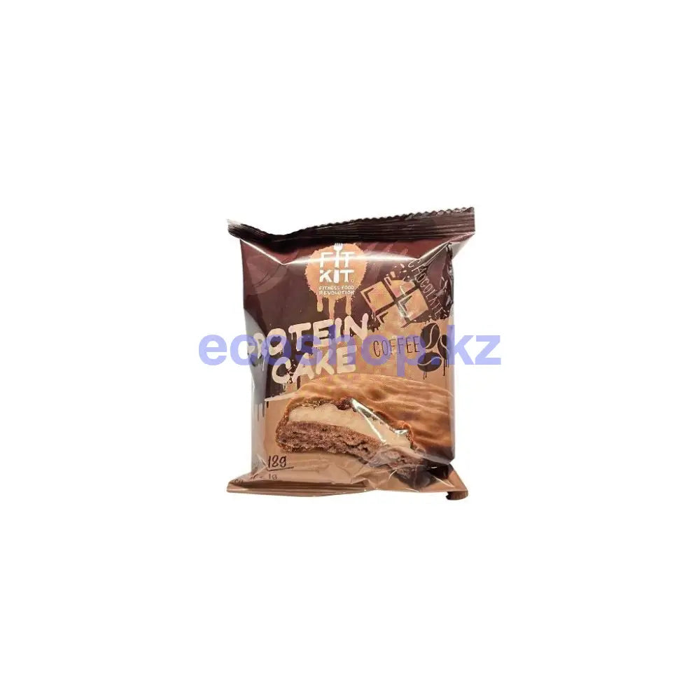 Fit Kit Протеиновое печенье Protein CAKE 70гр (Шоколад-кофе) Протеиновый батончик