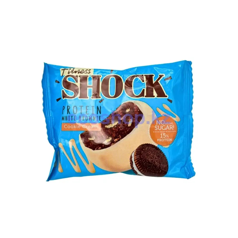 FitnesShock Печенье протеиновое Брауни с ароматом печенья 50гр Печенье