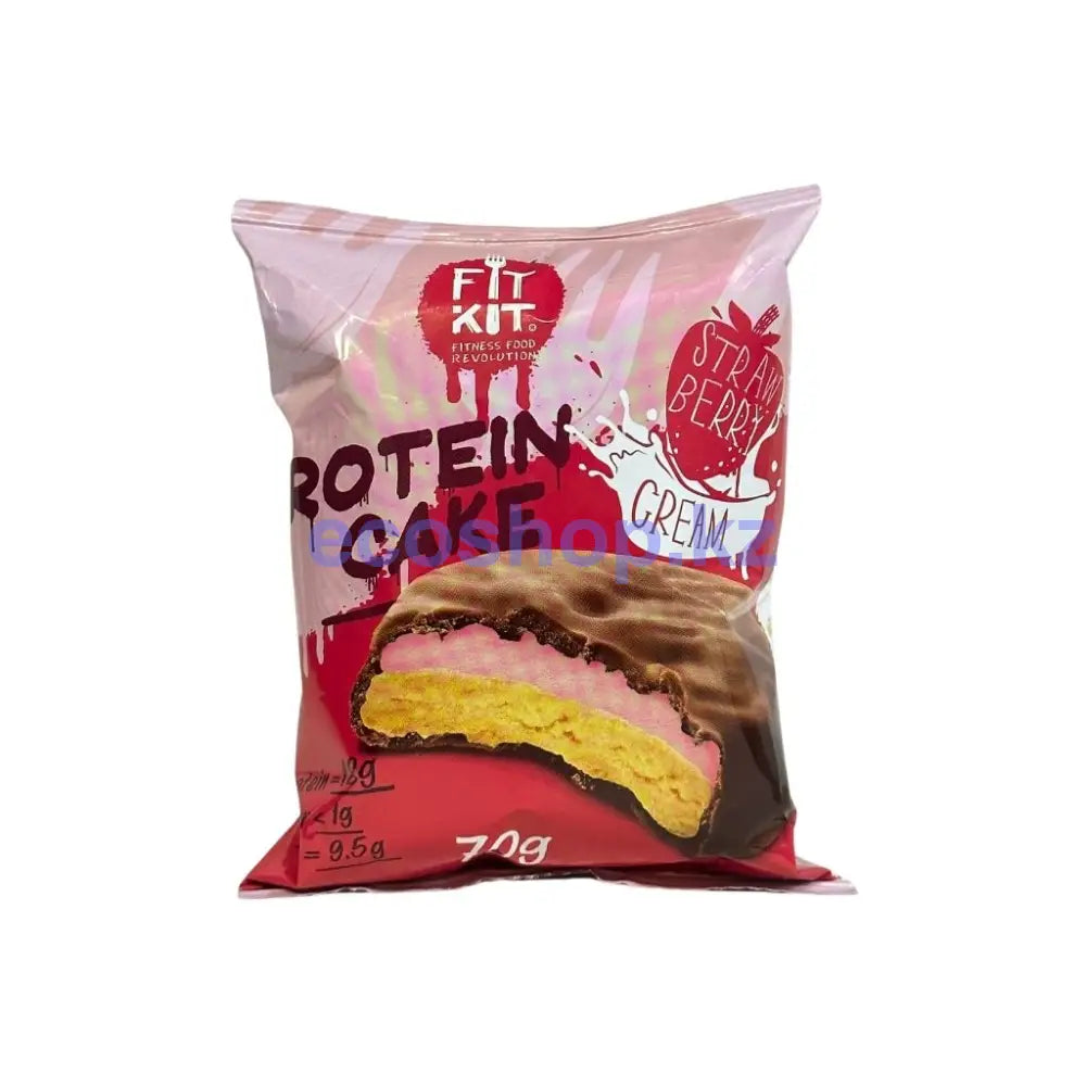 FK Protein CAKE 70гр (Клубника со сливками) Печенье
