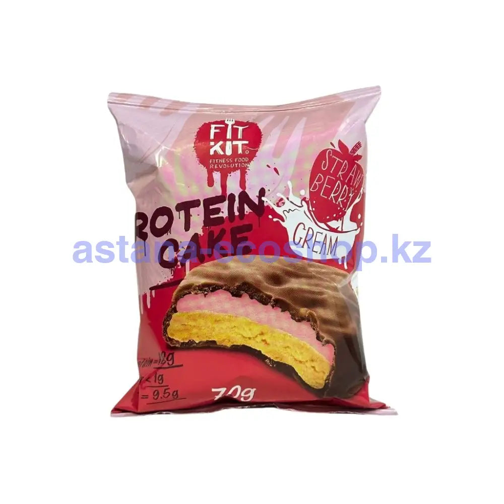 FK Protein CAKE 70гр (Клубника со сливками) Печенье