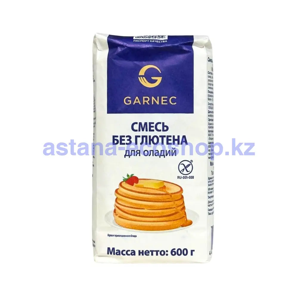 Garnec Смесь без глютена для оладий 500гр Смесь