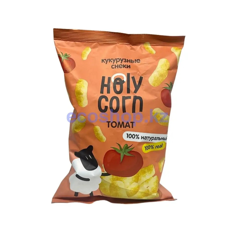 Holy corn Кукурузные снеки Томат 50гр Снеки