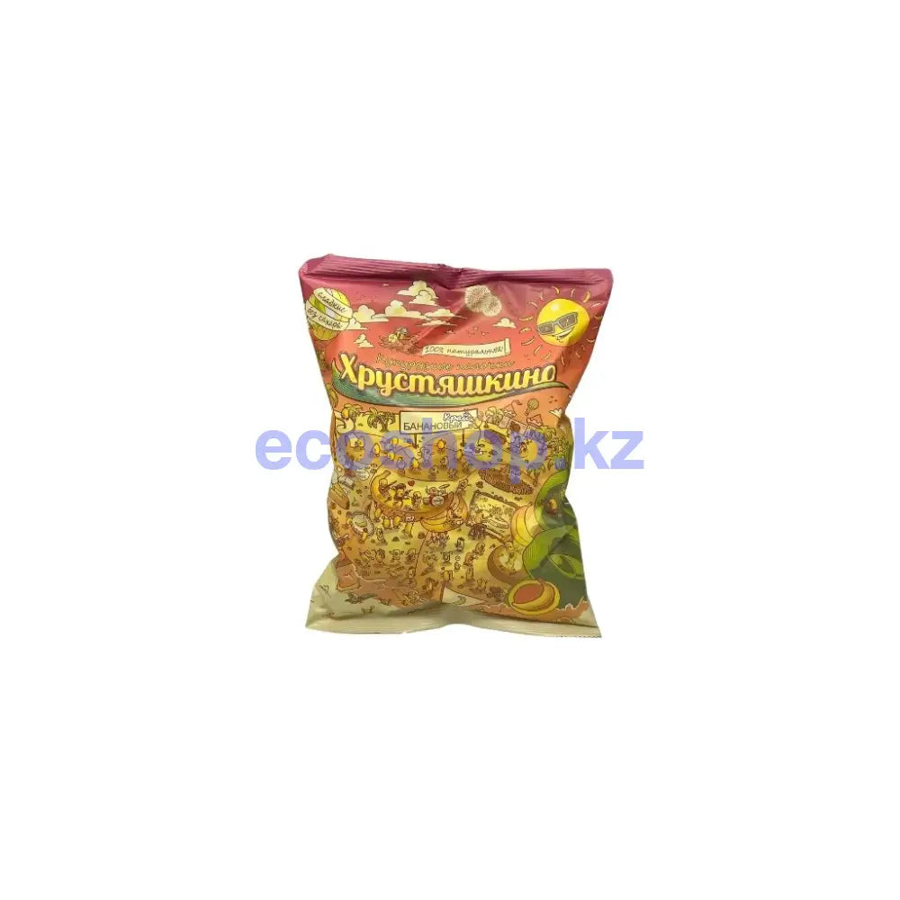 Хрустяшкино Сладкие кукурузные палочки Банановый край 90гр Кукурузные палочки
