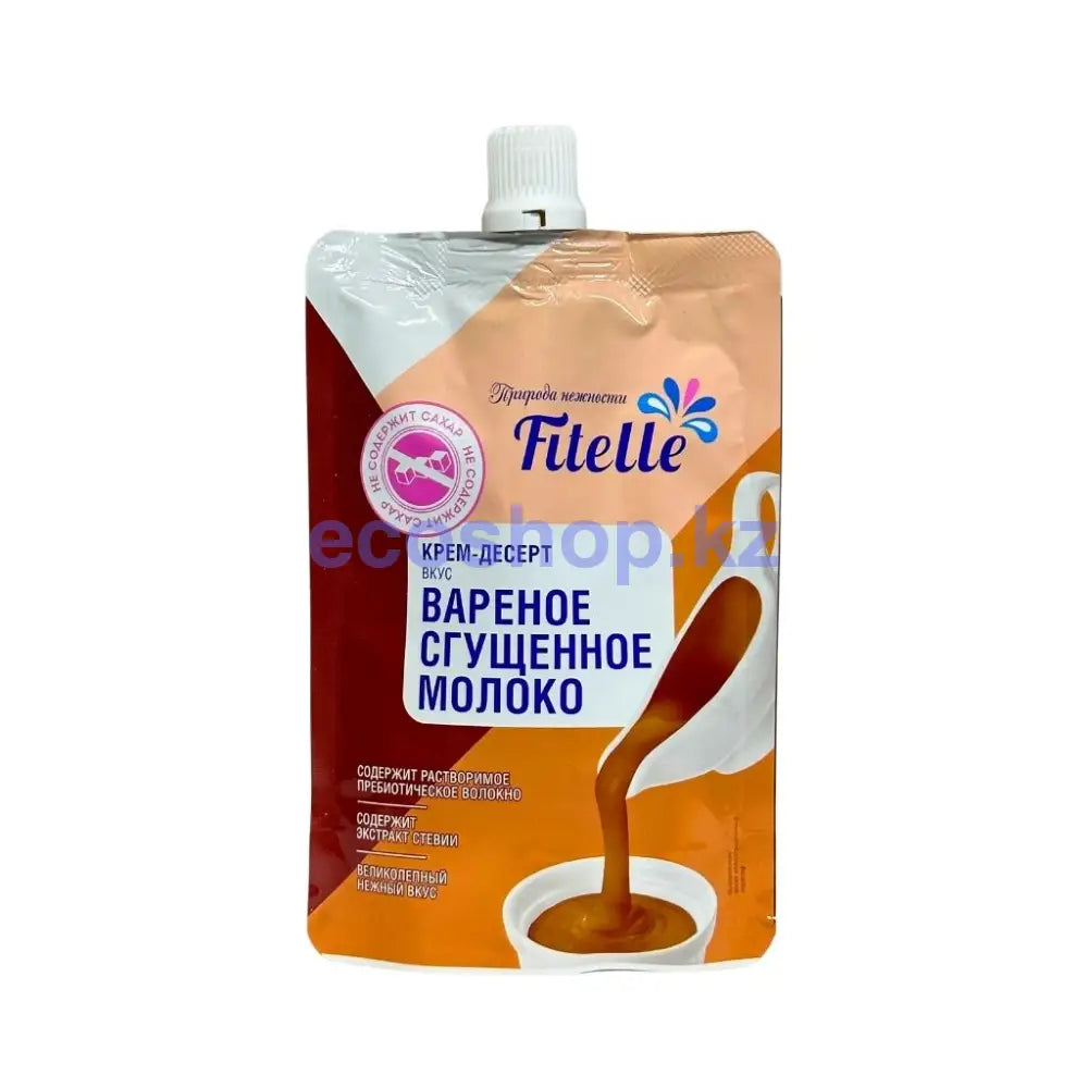 Крем-десерт FitDelice вареное Сгущеное молоко 100гр Сгущеное молоко