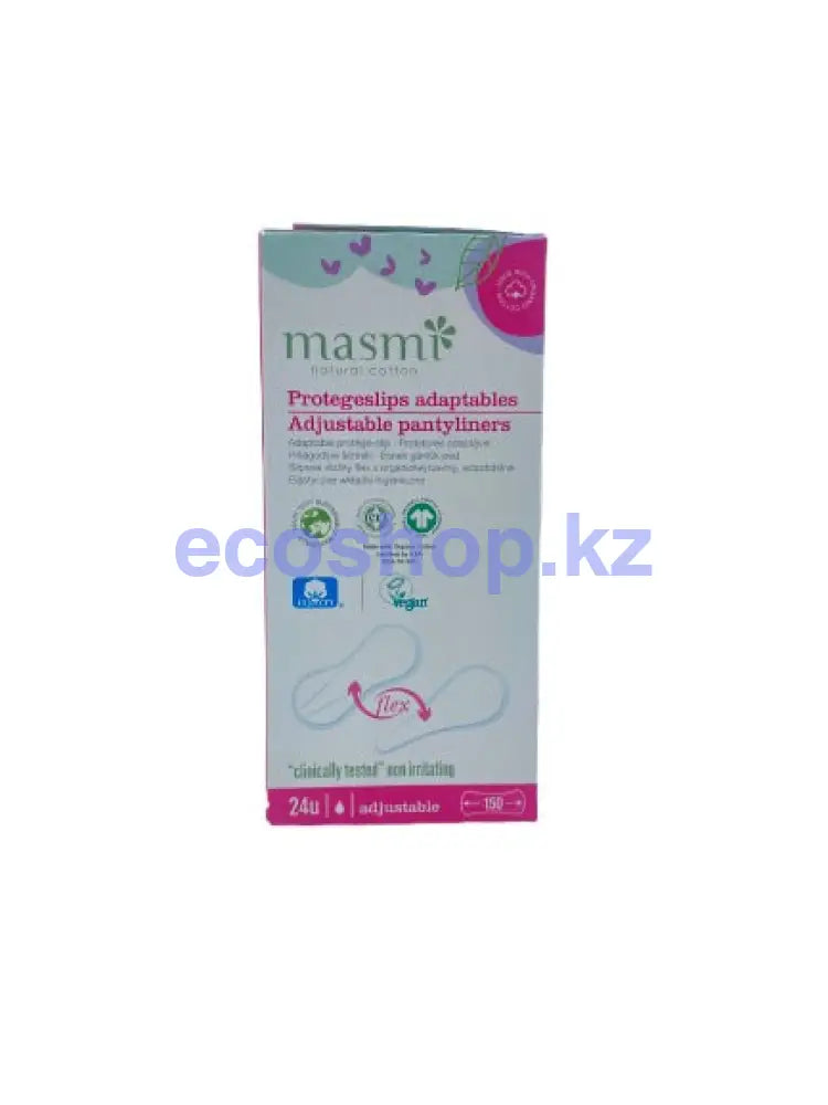 MASMI NATURAL COTTON Ежедневные ультратонкие гигиенические прокладки 24 шт Прокладки