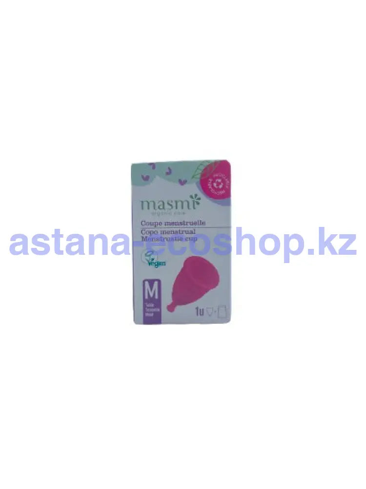 MASMI Organic care Гигиеническая менструальная чаша размер М Прокладки