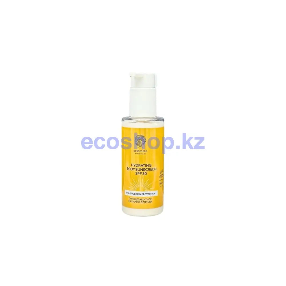 Молочко солнцезащитное для тела HYDRATING BODY SUNSCREEN SPF30 150мл EpsomPro Средство солнцезащитное