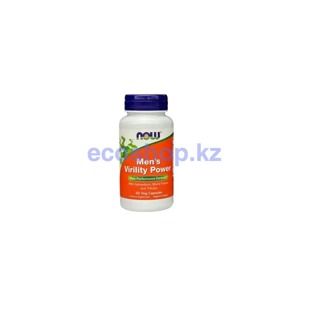Now Men`s Virility Power 60veg caps Мужская сила БАД