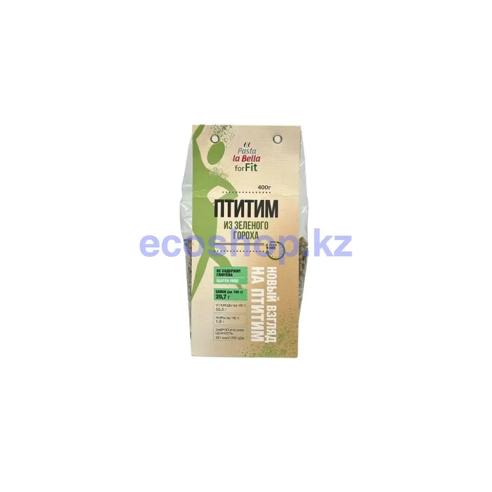 Pasta La Bella Forfit Птитим Из Зеленого Гороха 400Гр Макароны