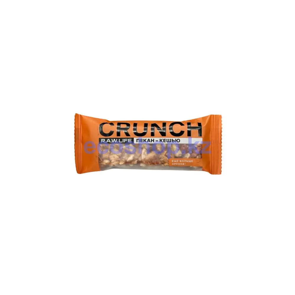 Рау лайф Ореховый батончик CRUNCH Choco Пекан-кешью Ореховый батончик