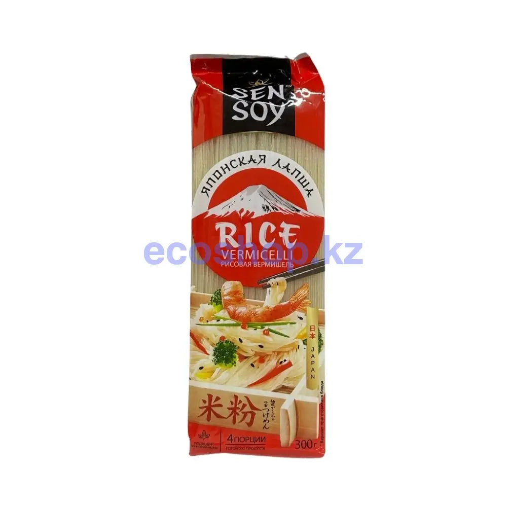 Sen Soy Лапша рисовая Rice Vermicelli 300гр Макароны
