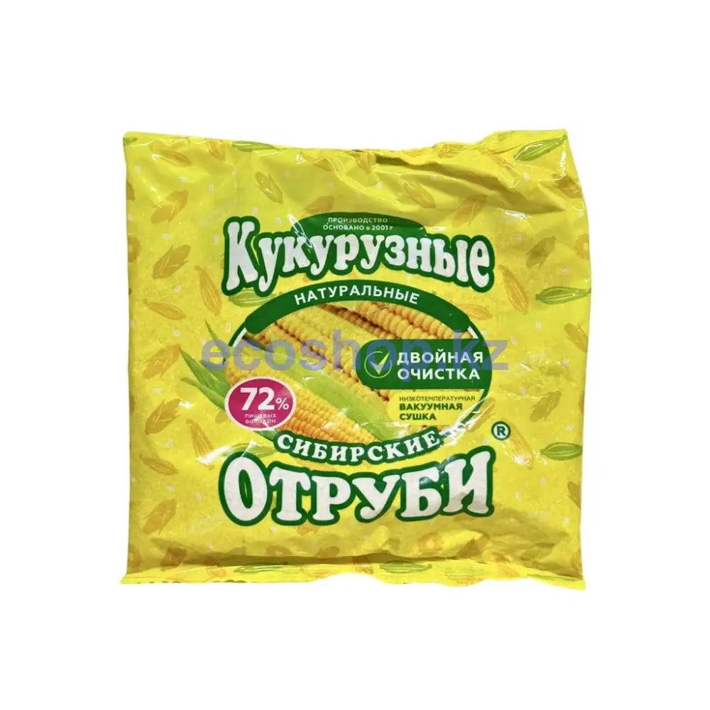 Сибирская клетчатка Сибирские отруби ’Кукурузные’ натуральные 180гр Отруби