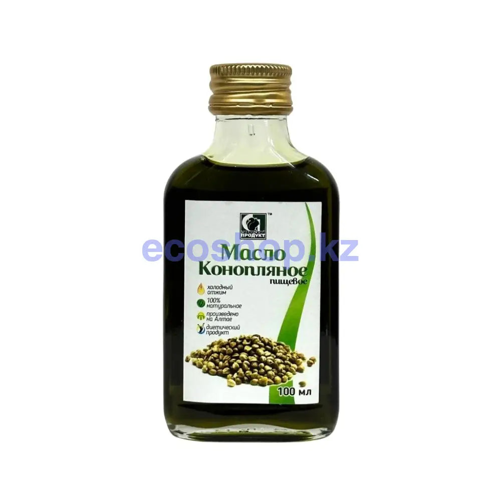 Сибирский продукт Масло Конопляное 100мл Растительное масло