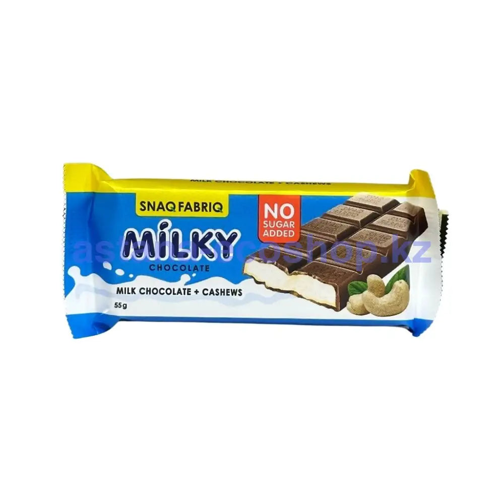 SNAQ FABRIQ Молочный шоколад с молочно-ореховой пастой 55гр Шоколад