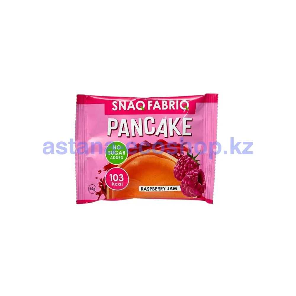 SNAQ FABRIQ Панкейк с начинкой Малиновый джем 45гр Панкейк