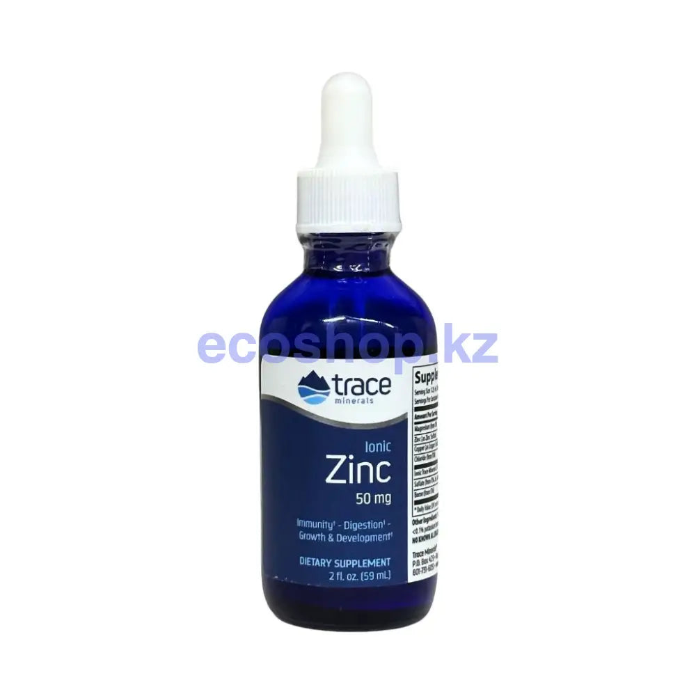 Trace minerals Ионизированный цинк 50мг 59 мл \ Ionic Zinc Витамины