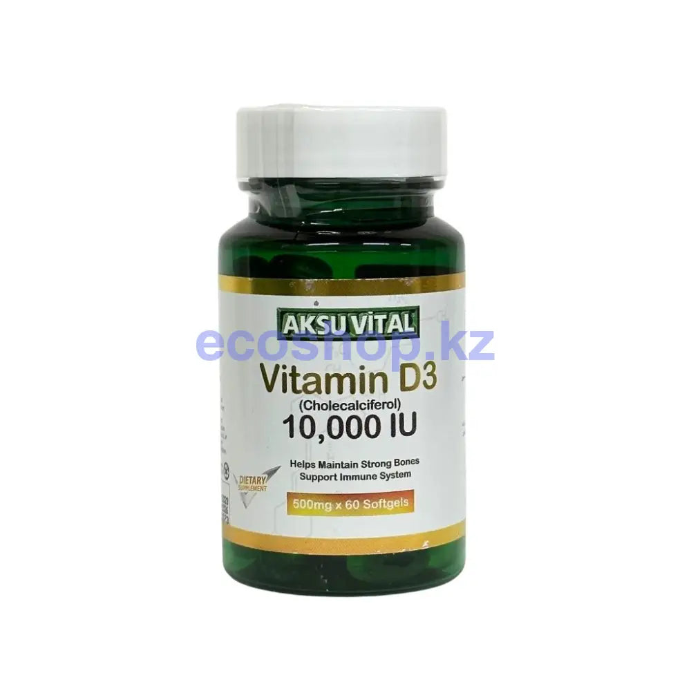 Витамин Д3 10000 Aksu Vital Витамины