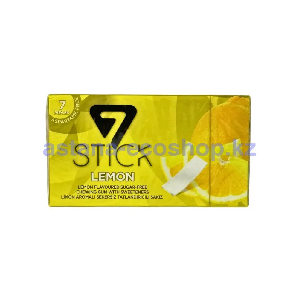Жевательная резинка 7 STICK LEMON 14,5гр Жевательная резинка