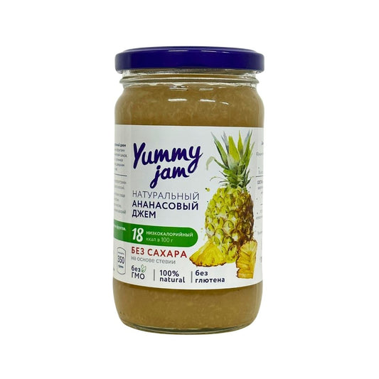 Ямми Джем низкокалоринный натуральный ананас 350мл