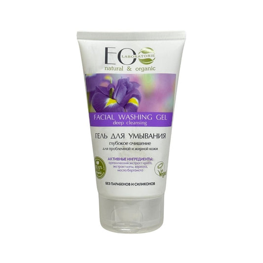 Эко лаборатория Гель для умывания Глубокое очищение для проблемной и жирной кожи 150мл
