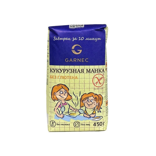 Гарнец Кукурузная манка 450гр