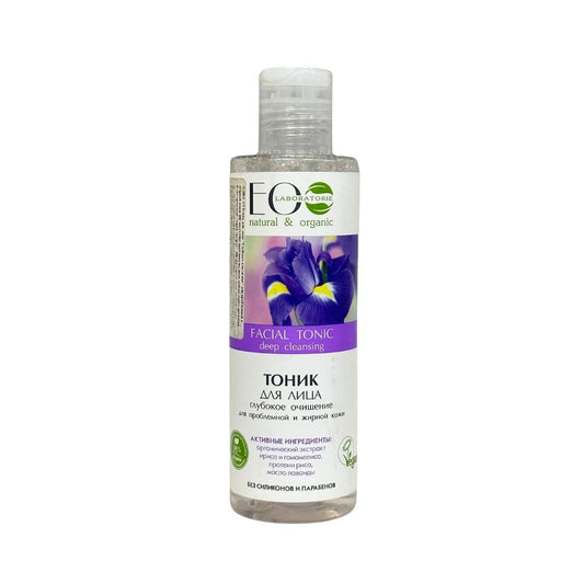 Эко лаборатория Тоник для лица Глубокое очищение для проблемной и жирной кожи 200мл
