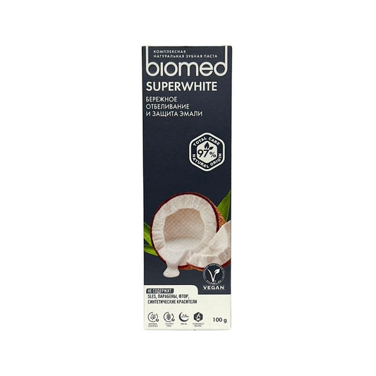 Biomed Superwhite/Супервайт зубная паста 100гр