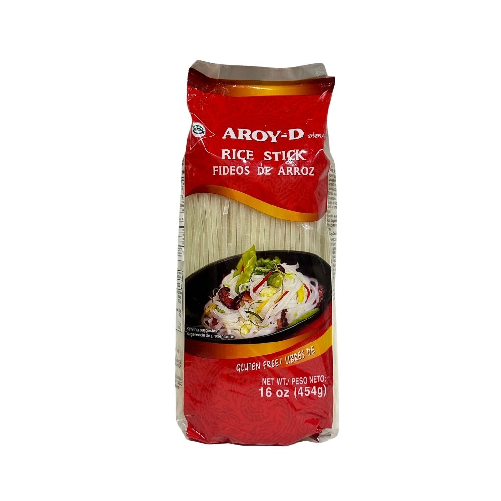 Aroy-D Рисовая лапша 3мм 454гр