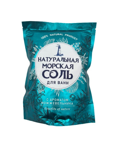 Фито косметик Крымская морская соль для ванн с ароматом можжевельника 1100гр