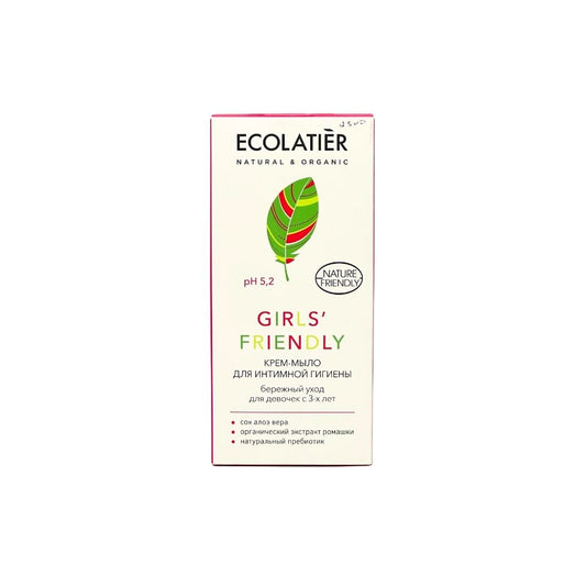 ECOLATIER Гель для интимной гигиены Girls Friendli Бережный уход для девочек с 3-х лет 250мл