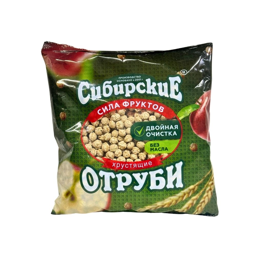 Сибирские отруби хрустящие Сила фруктов 100гр