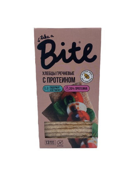 Bite Хлебцы хрустящие с протеином гречневые 100гр