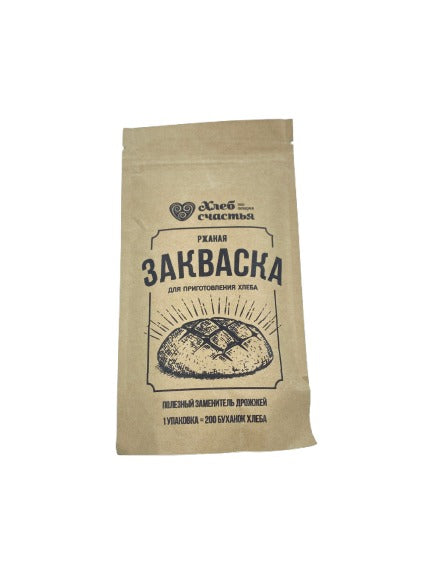 Хлеб счастья Закваска ржаная масса 100гр