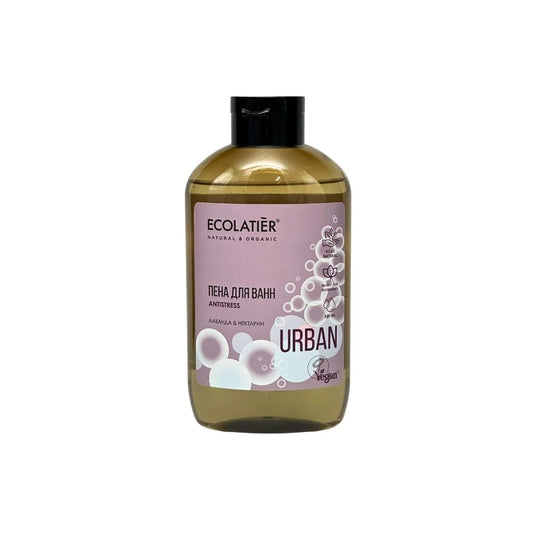ECOLATIER URBAN Пена для ванн лаванда и нектаринн 600мл
