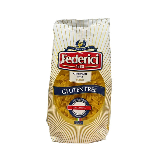Federici Fusilli Изделия макаронные без глютена Спиральки 400гр