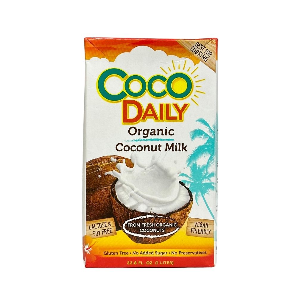 Organic Coconut milk (17-19%) Органическое кокосовое молоко т.м. Coco Daily 1000мл