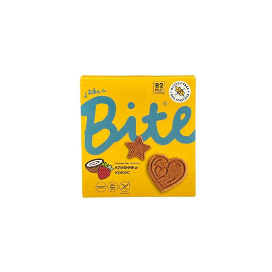 Slim Bite Печенье Клубника-Кокос 115гр
