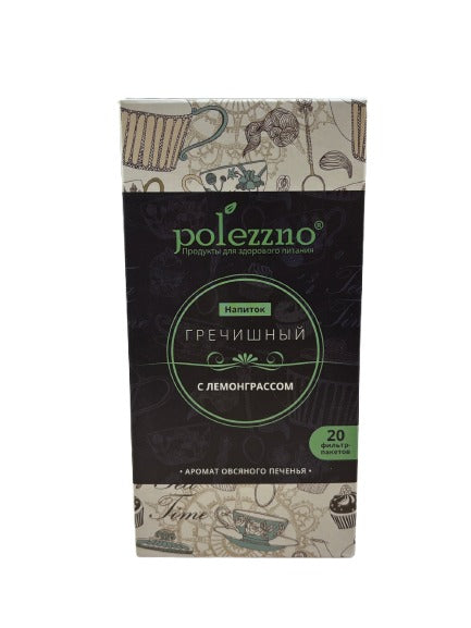 Polezzno Гречишный с имбирем в фильтр-пакетах 40гр 21шт, шт